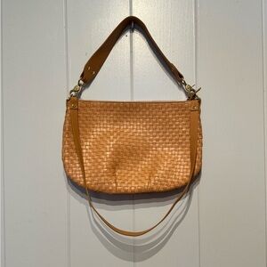 Clare V. Moyen Messenger Bag Bisque NWOT